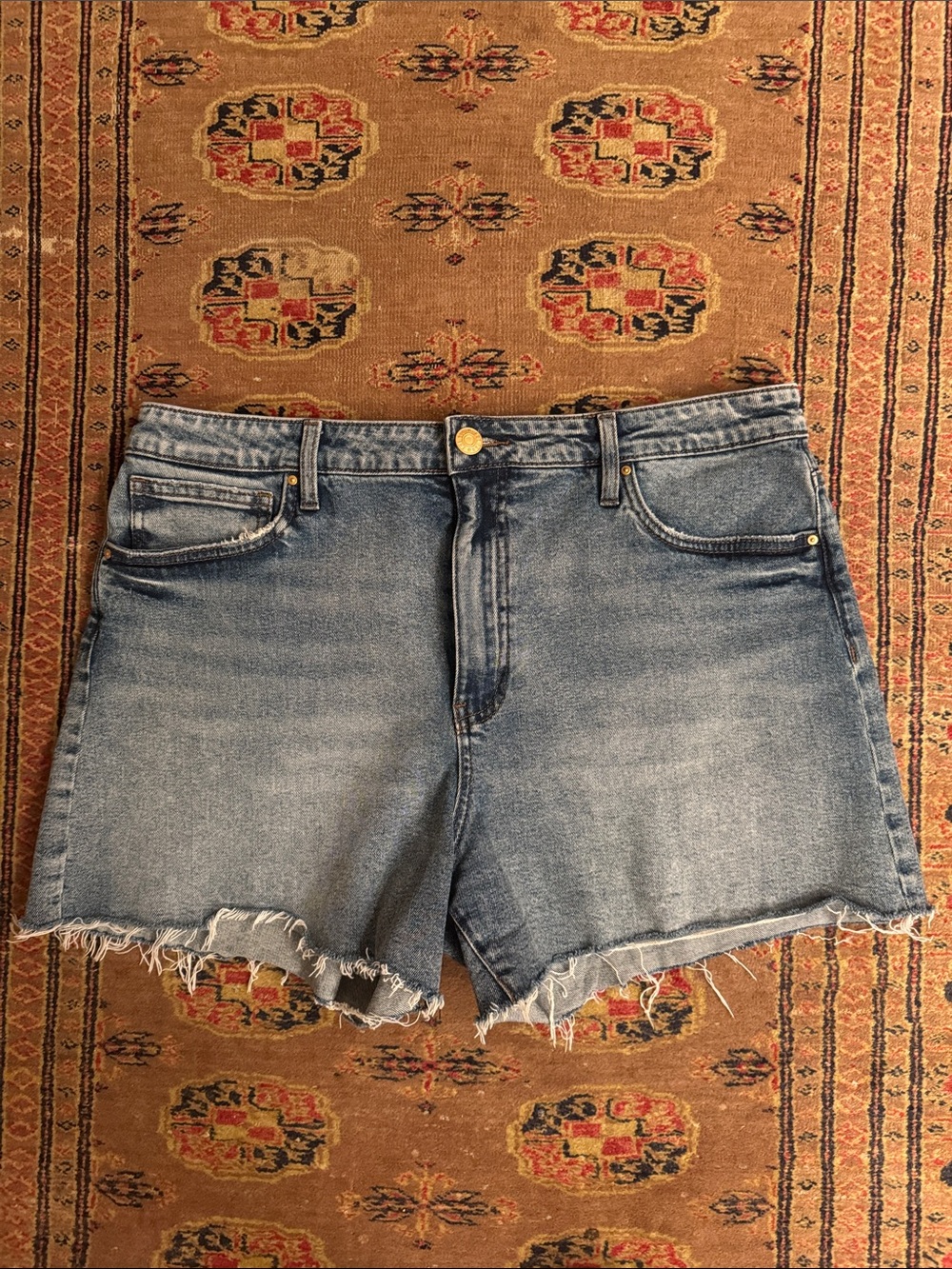 Kut from the Klotzman Taylor Denim Cutoffs